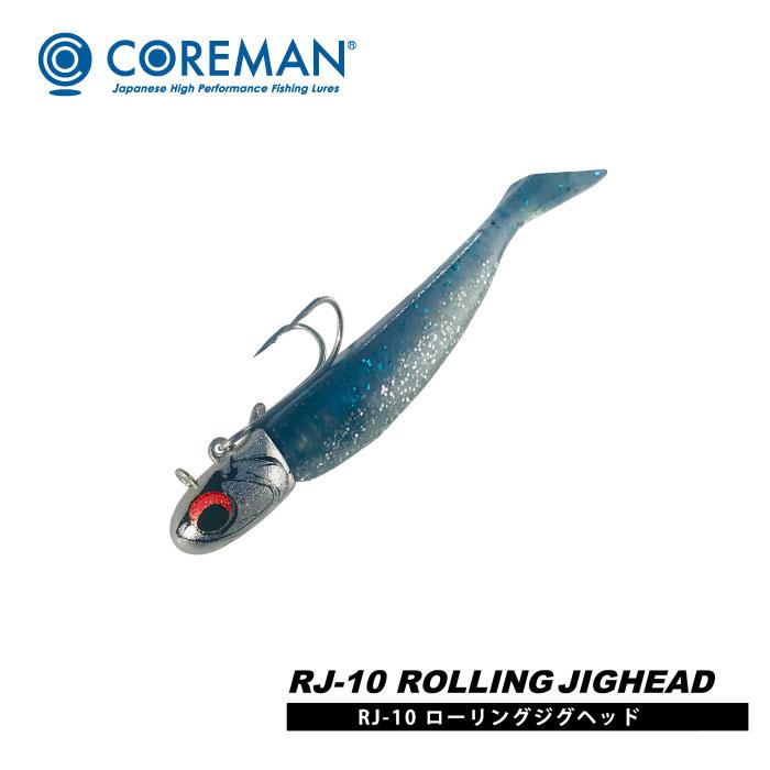 【全12色】コアマン　RJ-10　ローリングジグヘッド　10g　COREMAN｜backlash｜02