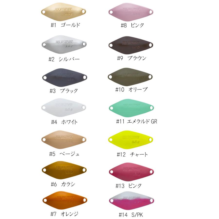 ヴァルケイン ハイバースト 0.8g ValkeIN HI BURST 【1】 : バック