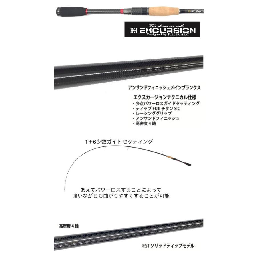 【希少】 KET-PF69MST エクスカージョン　送料込み　パワーフィネス キラーヒート エクスカージョン テクニカル KET-PF69MST