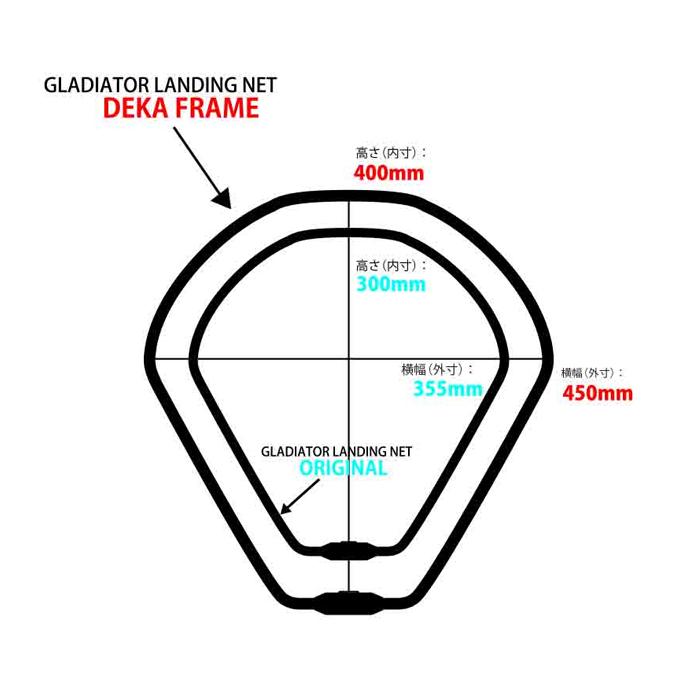 RAID JAPAN（レイドジャパン） グラディエーター ランディングネット