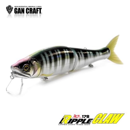 GAN CRAFT（ガンクラフト） リップルクロー 178 極カラー : バック