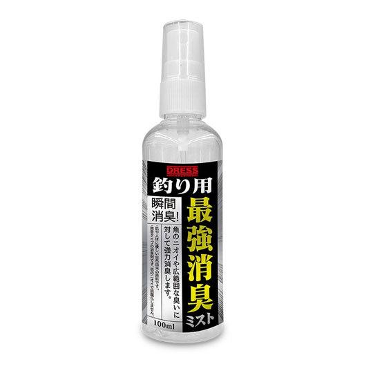 ドレス 釣り用 最強消臭ミスト 100ml Dress Deodorant Mist バックラッシュpaypay店 通販 Paypayモール