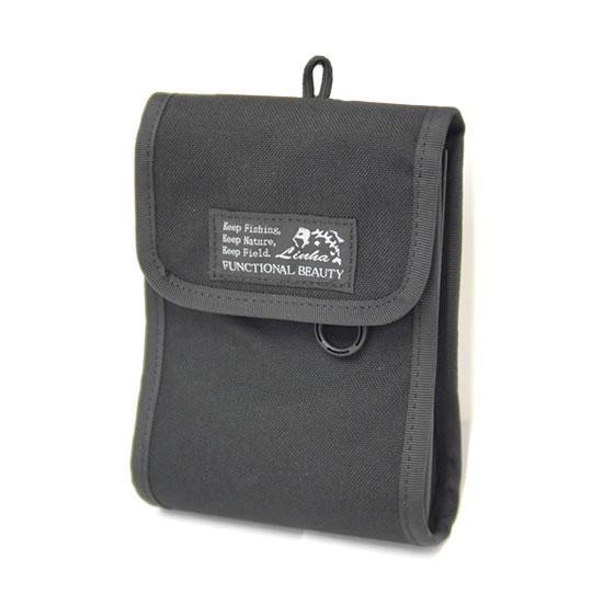 US刻印 カーキキャンバスポーチ 2個セット アウトレット】シャンブリックキャンバスデイリーポーチ（S