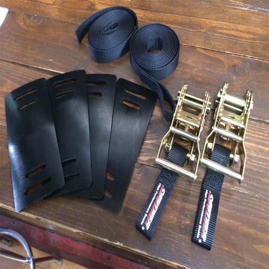 SOUTHER（サウザー） ジョンボート専用ラチェットタイダウンセット