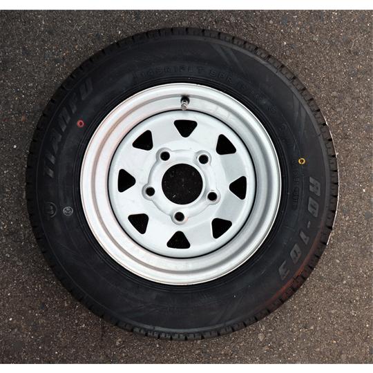 ブラストトレイル スペアタイヤ ホイールセット 12インチ 145R12LT 