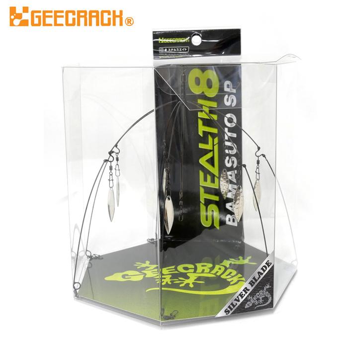 ジークラック　ステルス8　シルバー　ゴールド　セット　新品 GEECRACK（ジークラック） 【全3色】ジークラック ステルス8 バマスト