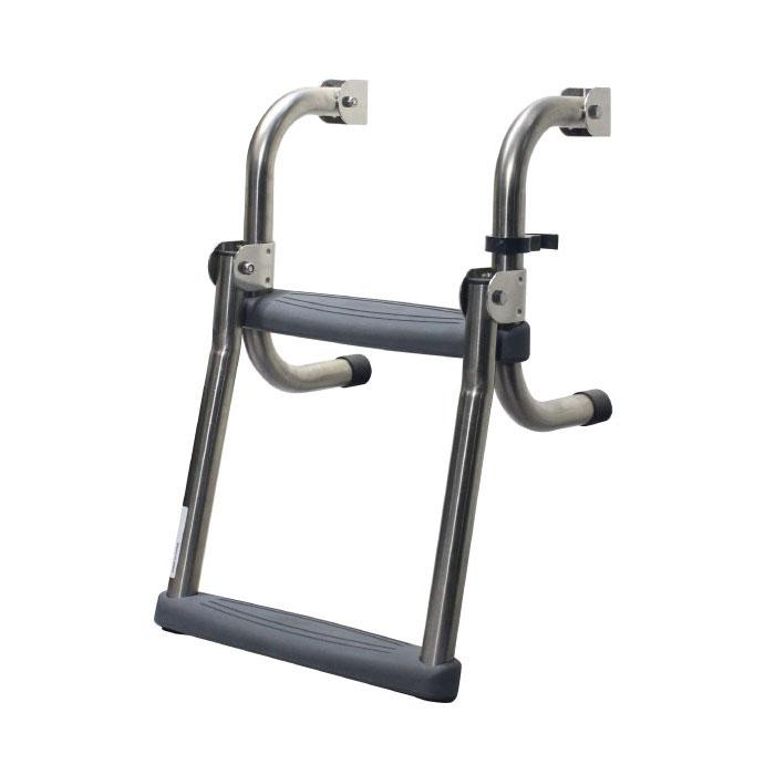 bmojapan 船外機・魚探・エレキ ステンフォールディングラダー  2段 BMO JAPAN （ビーエムオージャパン） ステンフォールディングラダー 2