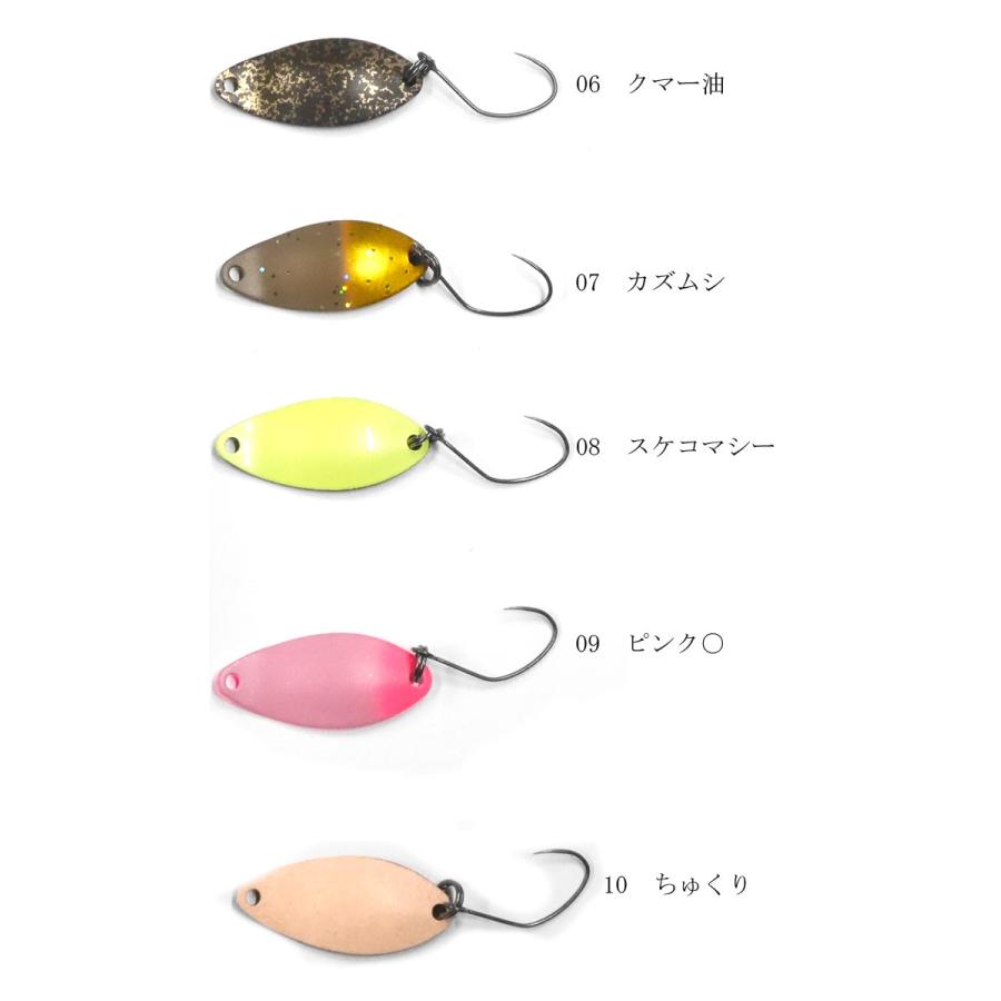 ニュードロワ ＢＡＮＮＡ バンナ１.４ｇ１.７ｇスプーン　２８個セット ニュードロワー バンナ 1.4g | サーチ系エリアスプーン | Fish Hook