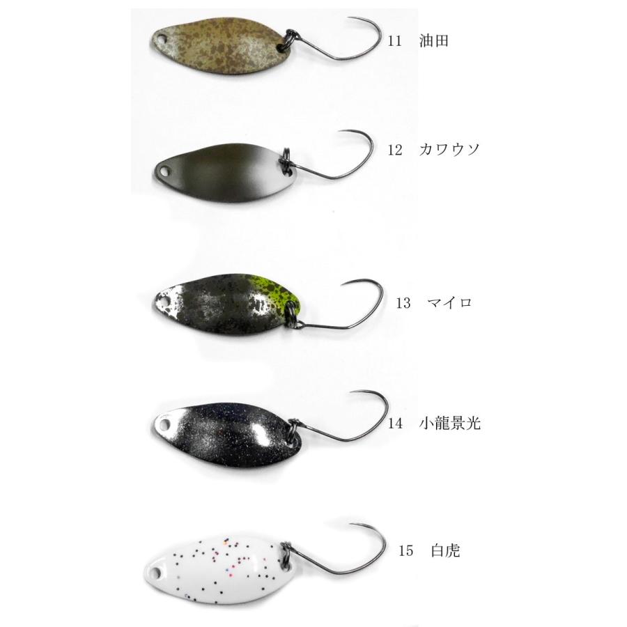 ニュードロワー バンナ1.7g 24枚セット ニュードロワー バンナ 1.7g | サーチ系エリアスプーン | Fish Hook