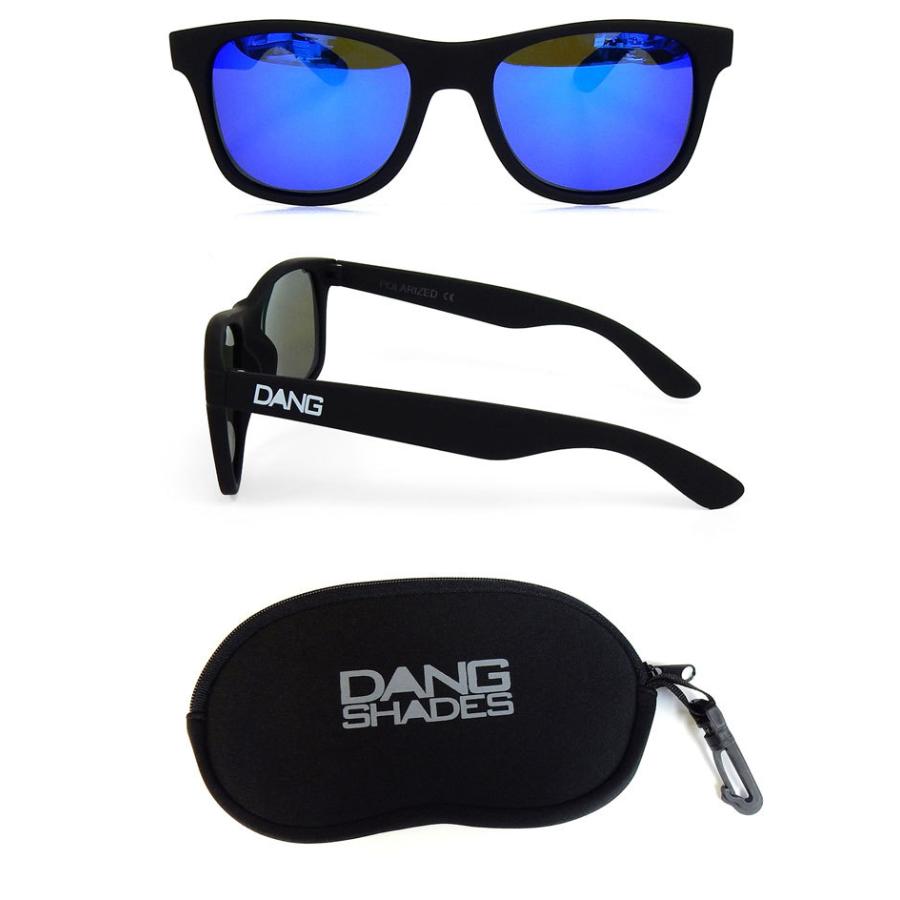 DANG SHADES（ダンシェイディーズ） ロコ BlackSoft / BlueMirror 偏光