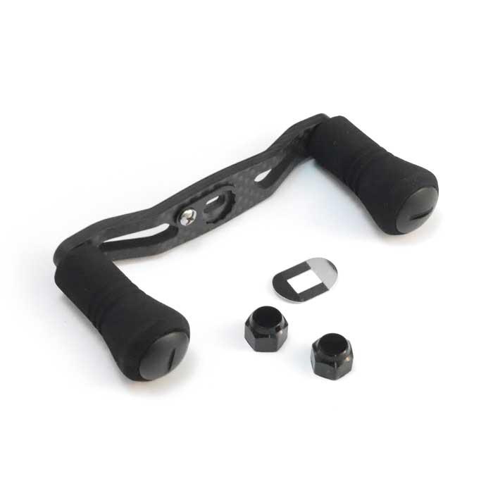 カスタムカーボンハンドル 85mm・90mm・95mmノブ・左右センターナット