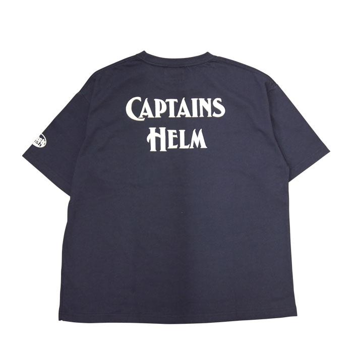 キャプテンズヘルム　CAPTAINS HELM x BACKLASH クラシックロゴ Tシャツ　CH23-BL-T01｜backlash｜03