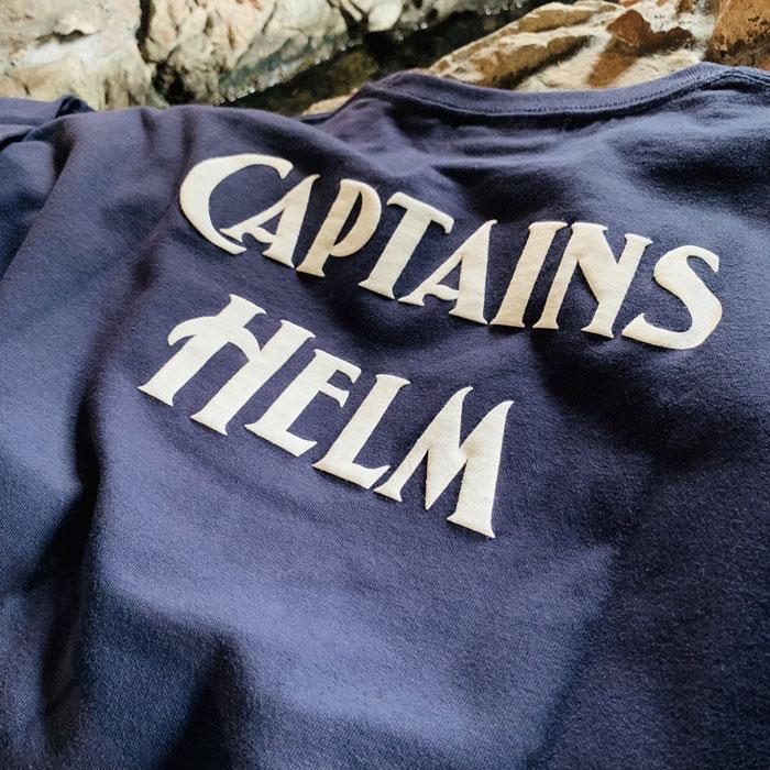 キャプテンズヘルム　CAPTAINS HELM x BACKLASH クラシックロゴ Tシャツ　CH23-BL-T01｜backlash｜05