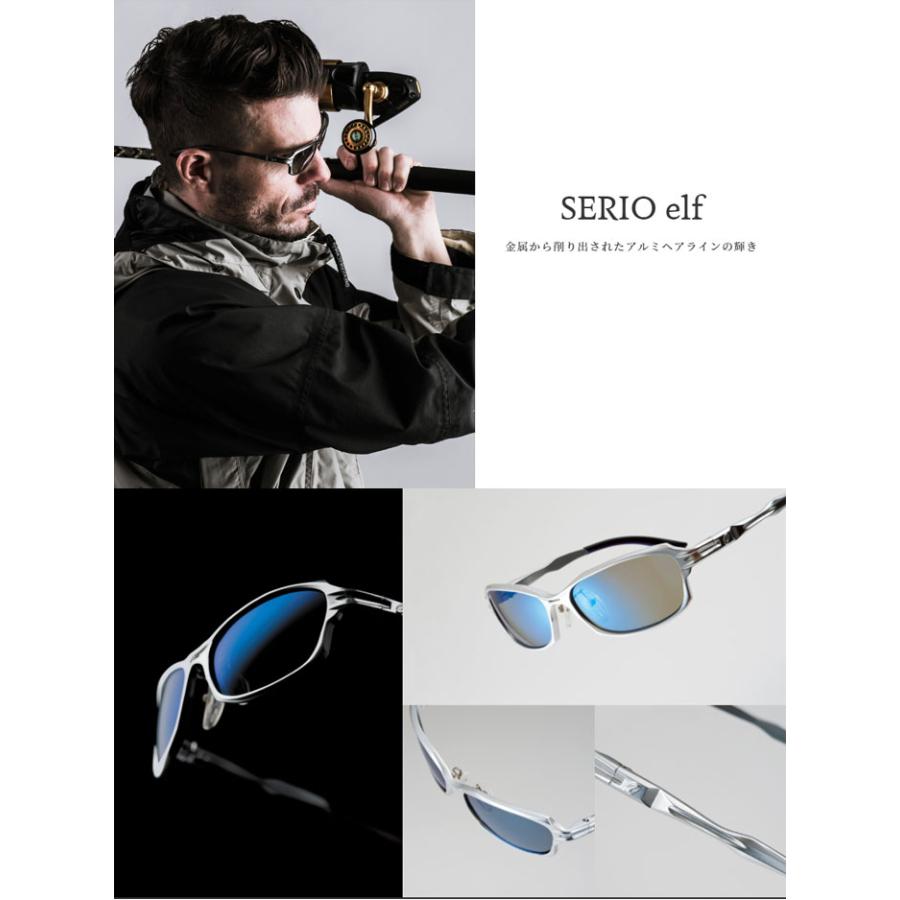 ジールオプティクス偏光グラス　SERIO.elf GLENFIELD zeal zeal optics(ジールオプティクス) 偏光サングラス セリオエルフ F