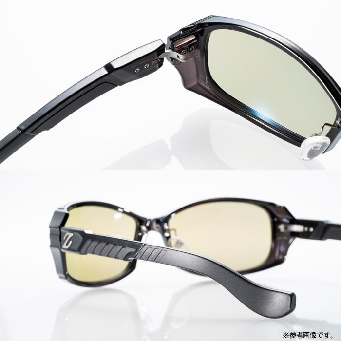 zeal ゼクー DD F-2161 (LO) マットブラック 偏光サングラス : バック