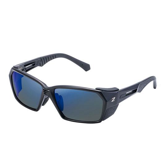 ゼクー ルーフ F-2049 (TVF/BM) マットブラック 偏光サングラス