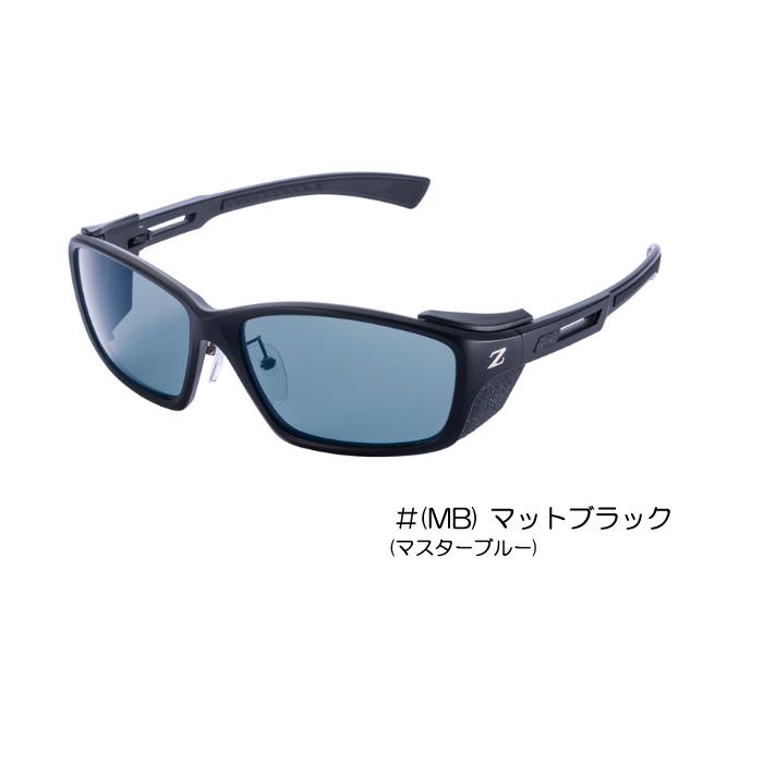 ゼクー フーバー F-2130 (MB) マットブラック 偏光サングラスの画像