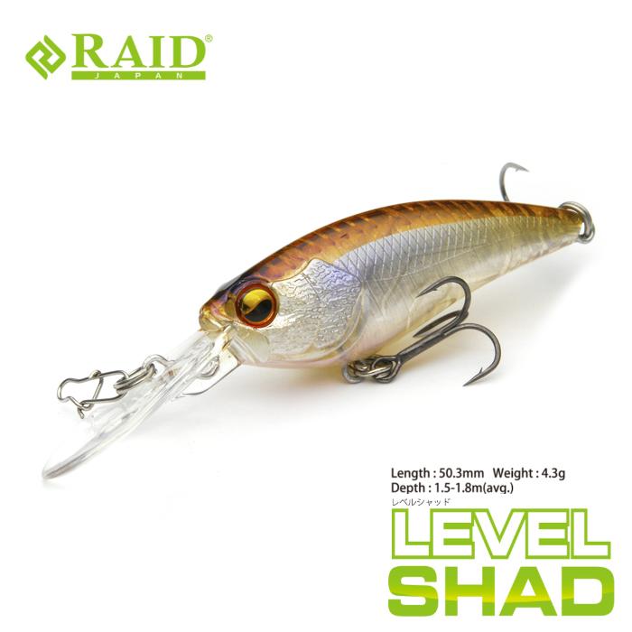 全20色】レイドジャパン レベルシャッド RAID JAPAN【1】 : バック