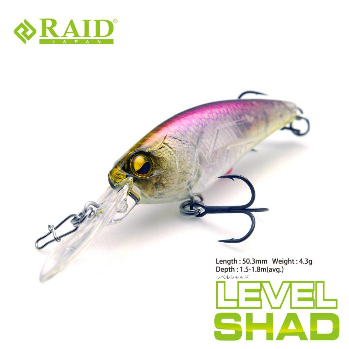 レイドジャパン　レベルシャッド　RAID JAPAN　LEVEL SHAD 【2】【メール便可】｜backlash｜02