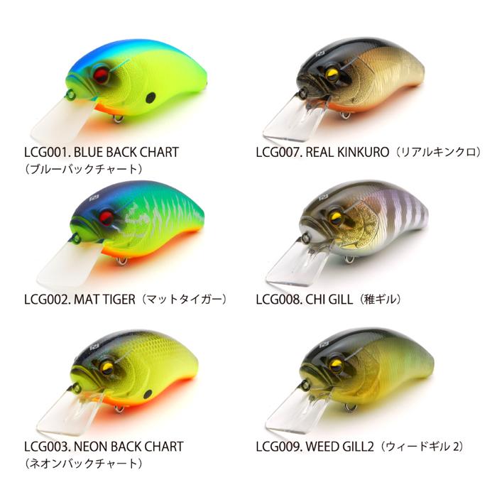全12色】レイドジャパン レベルクランク LCゴリラー 【1】 : バック
