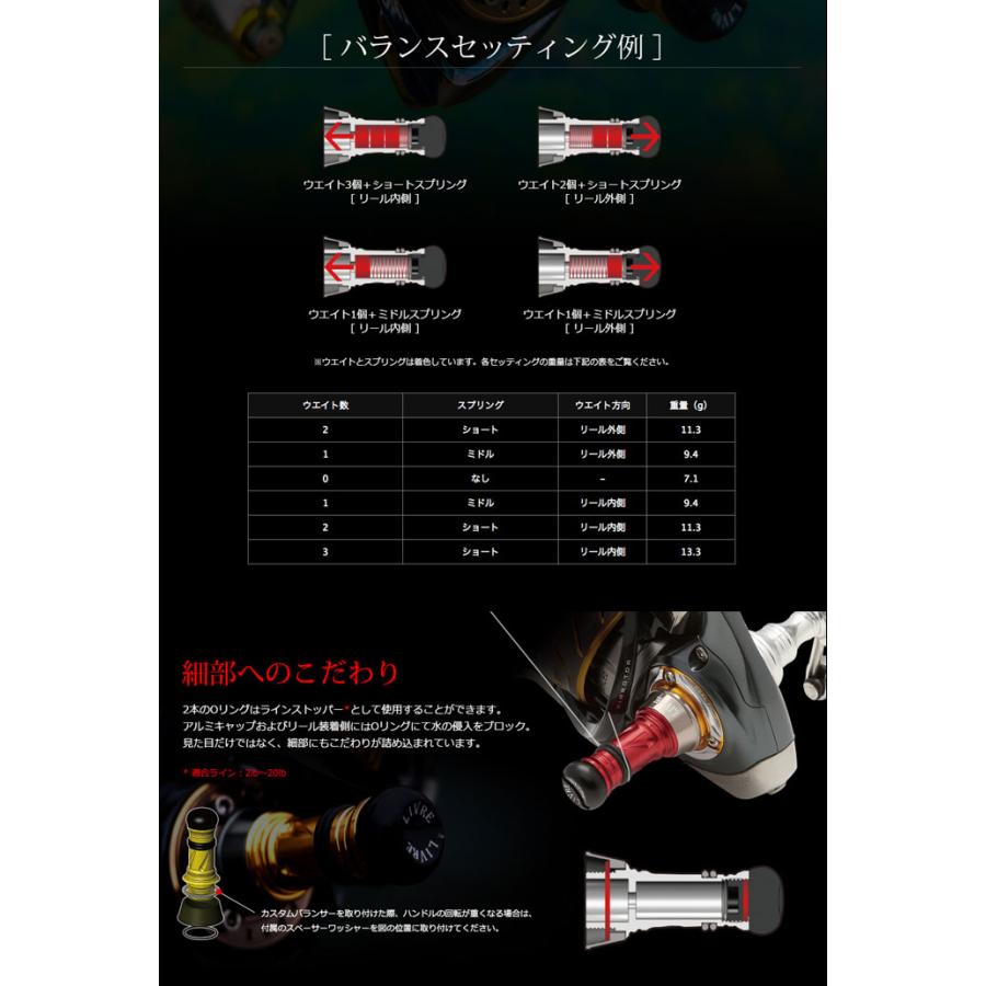 リブレ スクイッドマニア限定 カスタムバランサー C1タイプ