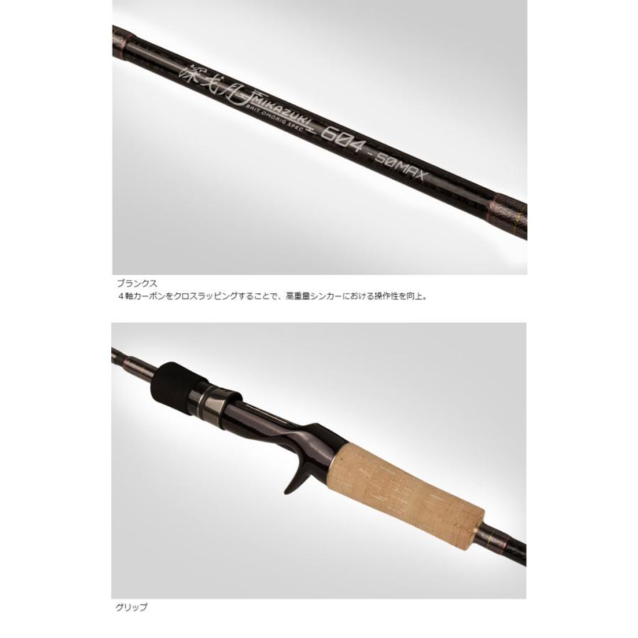 カンジ クロノ ベイトオモリグ専用ロッド 深戈月 605-40MAX