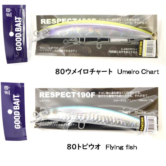 全8色】グッドベイト リスペクト 190F GOOD BAIT RESPECT : バック