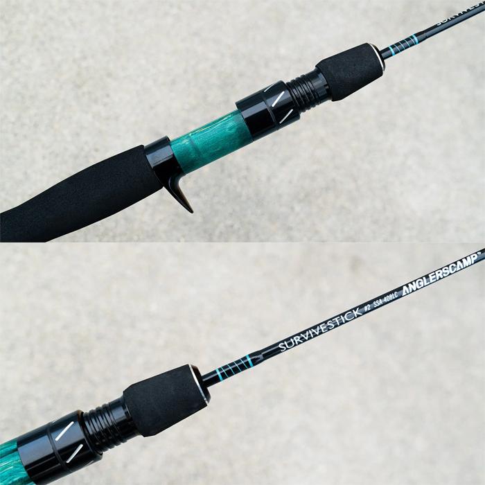 D.R.T. SSA-408LC バスロッド　アングラーズキャンプ DRT モードB アングラーズキャンプ サバイブスティック SSA-408LC
