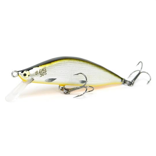 【全2色】 イトウクラフト バルサ蝦夷ミノー 50S