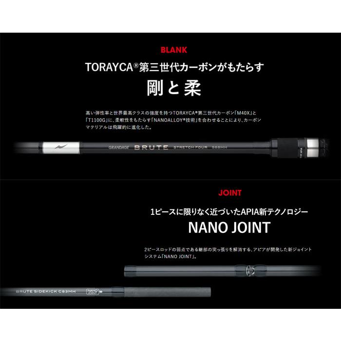 APIA ▽アピア グランデージ ブルート THE UNEXPLORER S911MH APIA