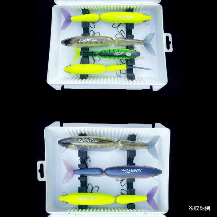DRT クラッシュ9 Gボックス　Gガード　V-Tail ゴーフィッシング Gボックス ターコイズブルー （タイニークラッシュ