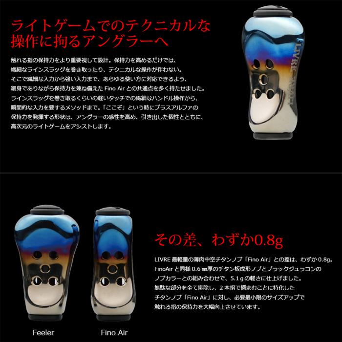 リブレ フィーラー 1個入 ＃ブラウンIP&ブラック 【ノブ単体