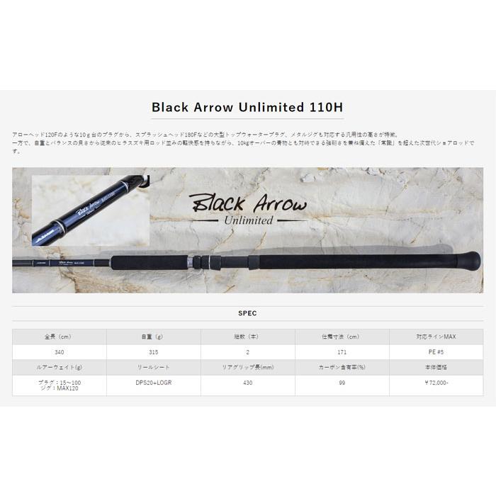 AIMS エイムス ブラックアロー アンリミテッド BAU 110H AIMS Black