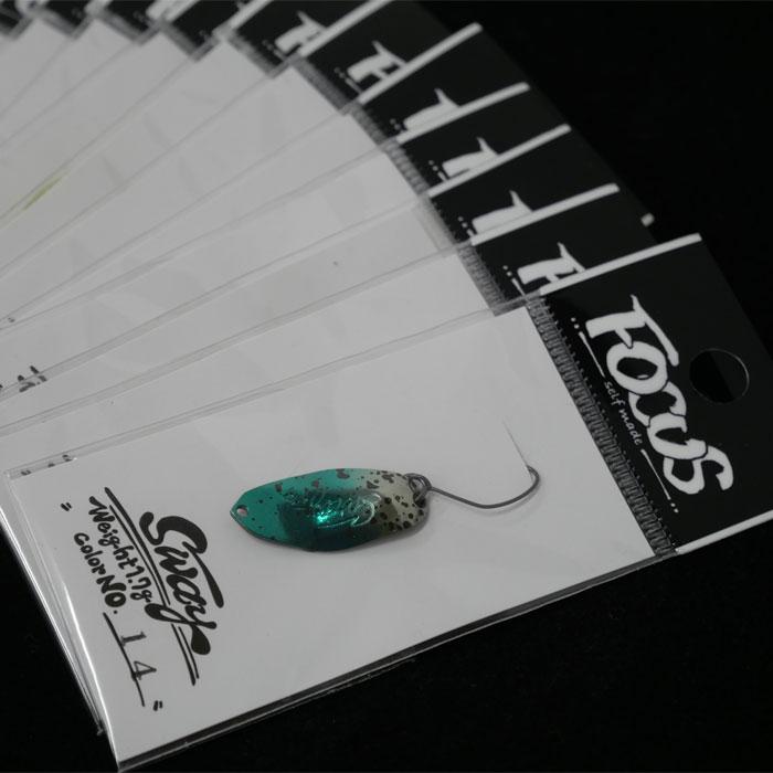 FOCUS SWAY フォーカス スウェイ 全15色セット 全15色】フォーカス スウェイ 1.7g Sway : バックラッシュYahoo!店