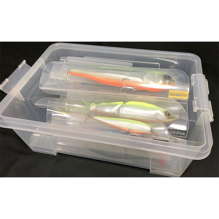 半額 スルッパ Lサイズ ビッグベイト用ルアーケース Materialworldblog Com