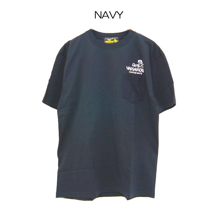 Gary YAMAMOTO（ゲーリーヤマモト） GYポケット Tシャツ : バック