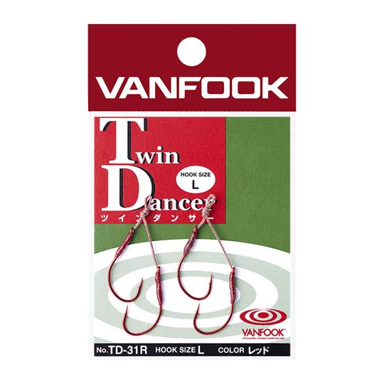 VANFOOK（ヴァンフック） ツインダンサー TD-31R レッド : バック