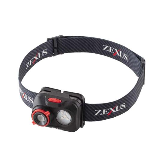 ZEXUS ヘッドライト　ZX-195 USB充電式 ZR-01+ セット ZEXUS（ゼクサス） LEDヘッドライト ZX-195 ハイブリッドモデル