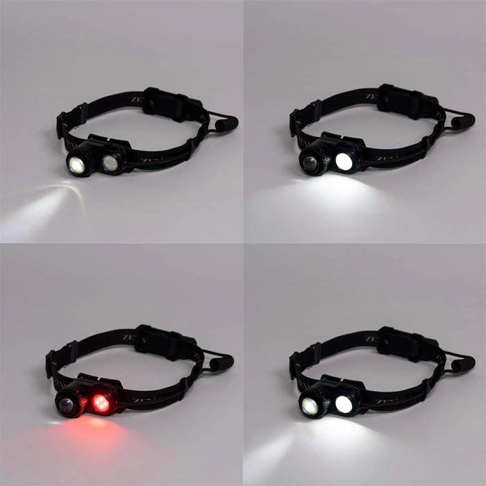 ZEXUS（ゼクサス） LEDヘッドライト ZX-R740 充電タイプ : バック