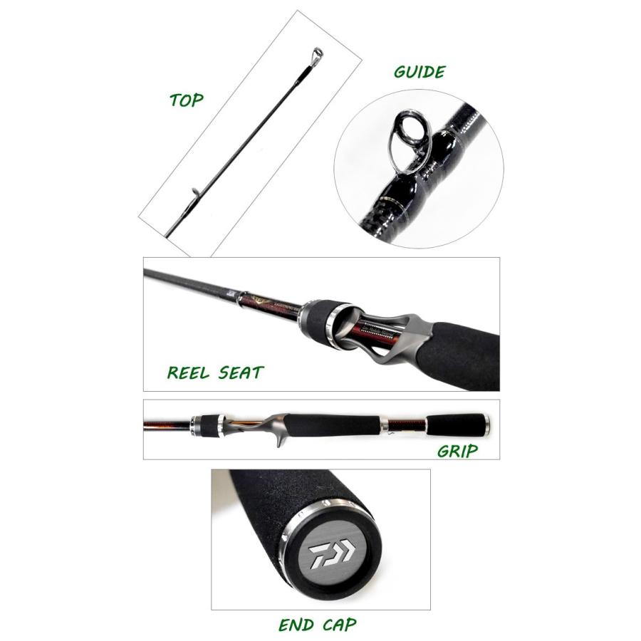 DAIWA（ダイワ） スティーズ ライトニング 6101ML/MHFB-LM DAIWA STEEZ