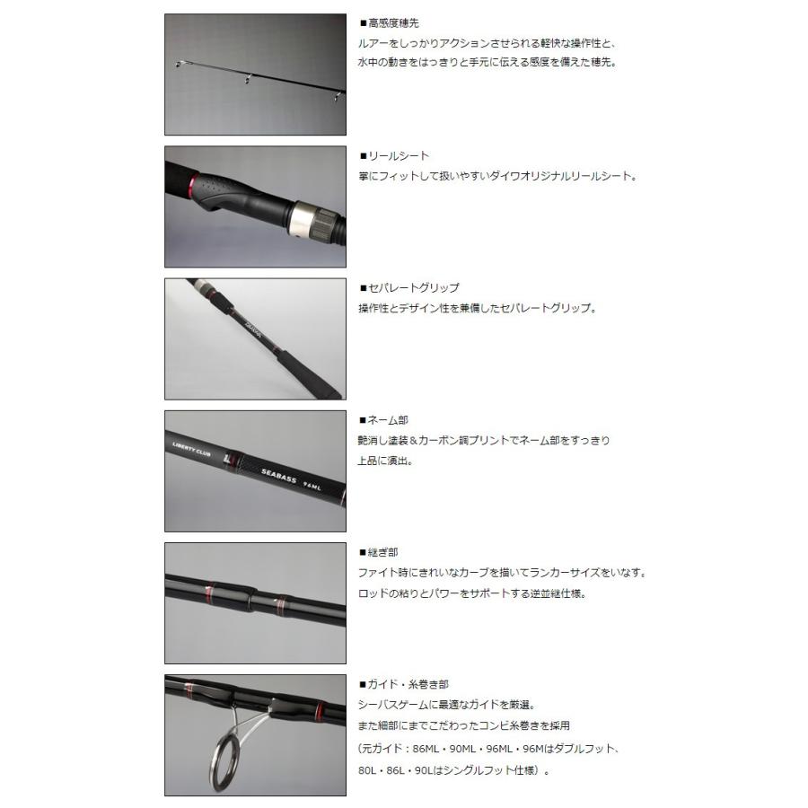 DAIWA（ダイワ） リバティークラブ シーバス 90ML DAIWA LIBERTY CLUB