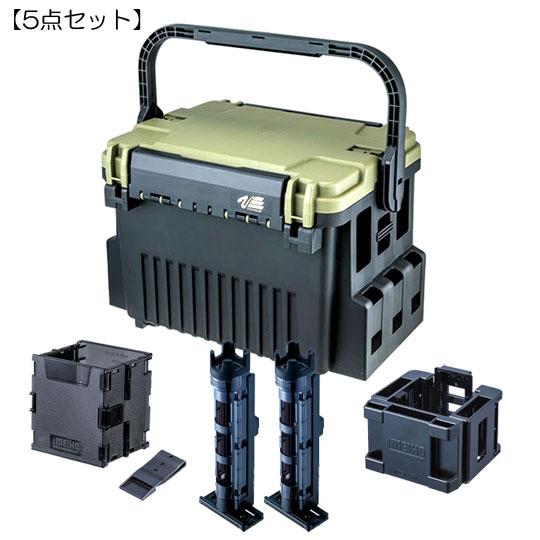 5点セット】バーサス タックルボックス VS-7095N + メイホー ホルダー 
