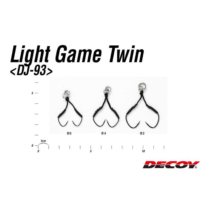 デコイ　DJ-93　ライトゲームツイン　NSブラック　DECOY　DJ-93　Light Game Twin　｜backlash｜05