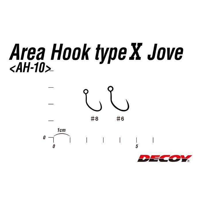 デコイ　AH-10　エリアフック　タイプX ジョーブ　マットブラック　DECOY　AH-10　Area Hook TypeX JOVE　｜backlash｜05