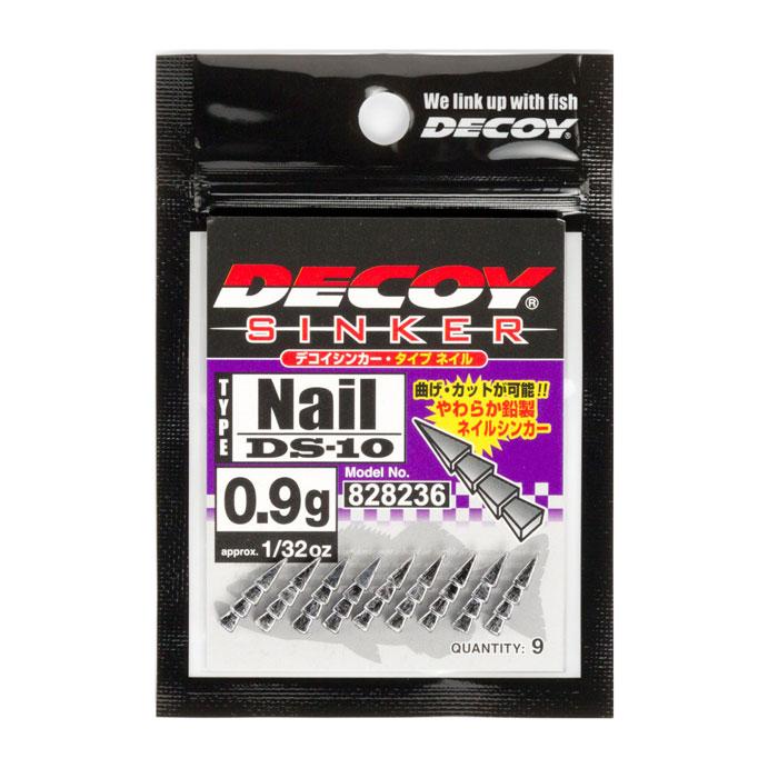 デコイ　ネイルシンカー　鉛タイプ　DS-10　DECOY　Sinker type Nail　｜backlash｜02