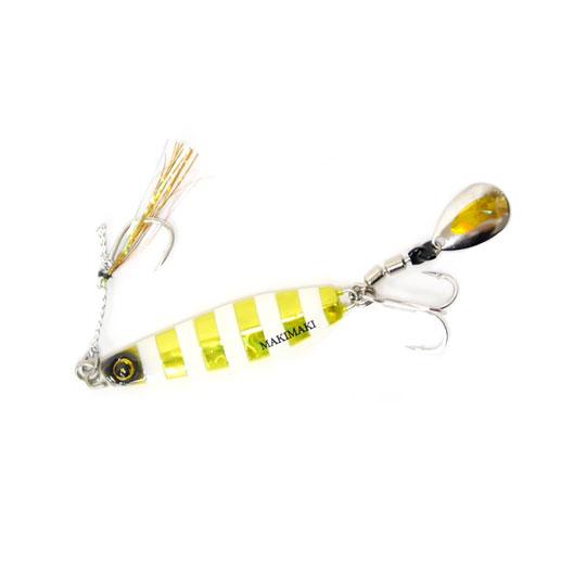 ⚠️JACK EYEマキマキ⚠️岸和田渡船監修⚠️武庫川渡船監修 ４０g １０個 Hayabusa（ハヤブサ） 【全2色】ハヤブサ ジャックアイ マキマキ