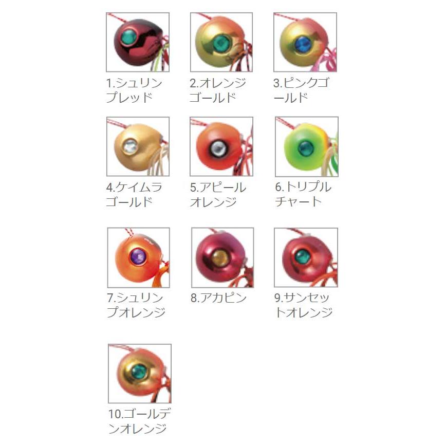 ハヤブサ　TG無双真鯛75g  6個セット ハヤブサ 無双真鯛 遊動式 フリースライド TGヘッド 75g (タイラバ