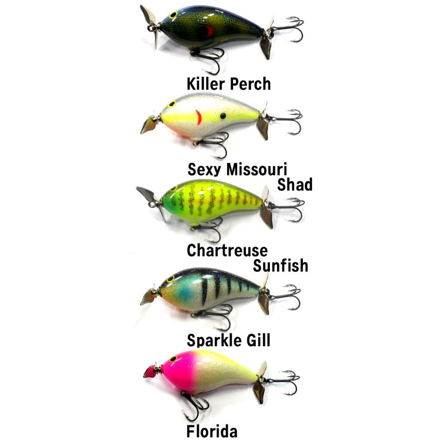 デイビスカスタムベイツ BMバズ Daves Custom Baits BM Buzz : バック