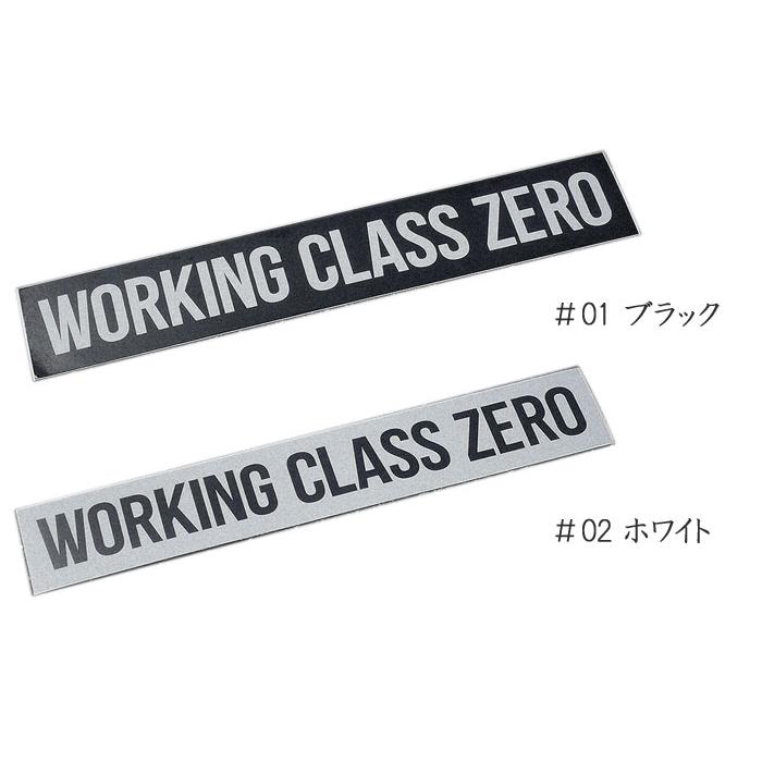ワーキングクラスゼロ WCZ スタンダードステッカー 9inch ワーキングクラスゼロ WCZ スタンダードステッカー 9inch