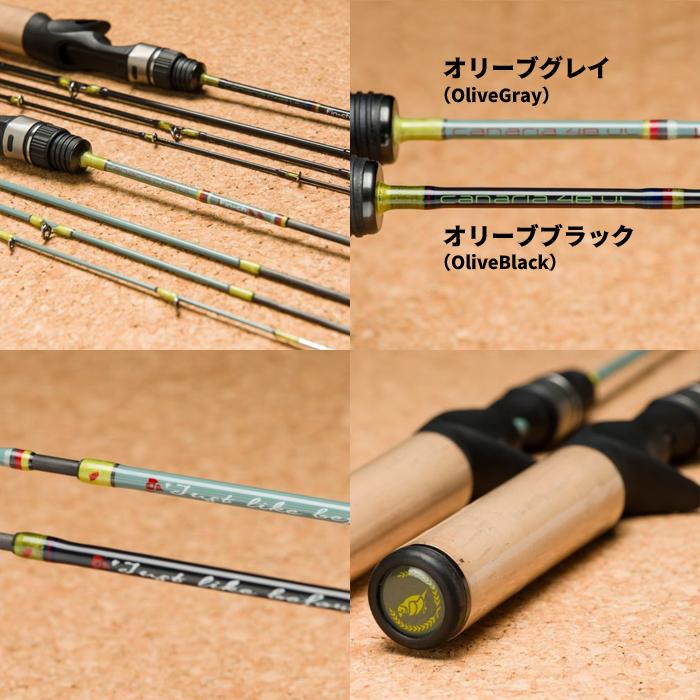 finch フィンチ カナリア C48UL （パックロッド 渓流 ベイト